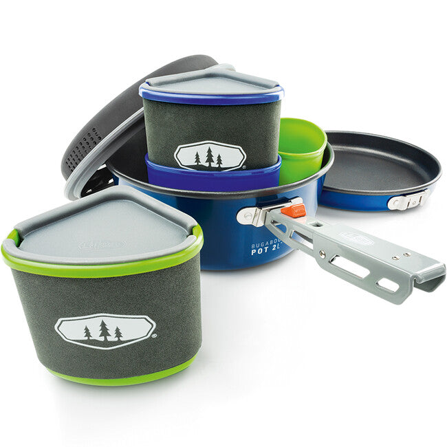 GSI Outdoors Bugaboo Ceramic Backpacker 2L Cookware Set