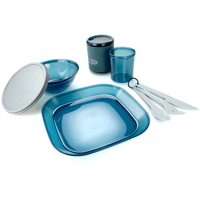 GSI Outdoors Infinity 1 Person Tableset, Blue