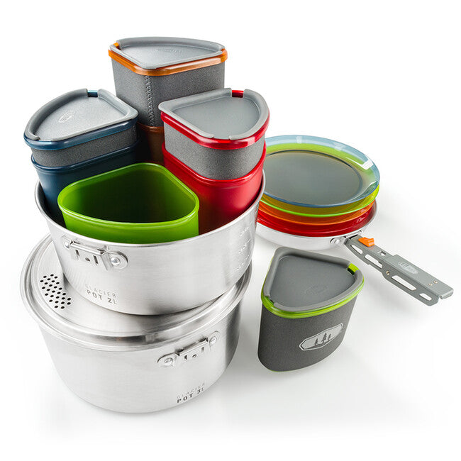 GSI Outdoors Glacier Camping Cookware Set 2+3 L