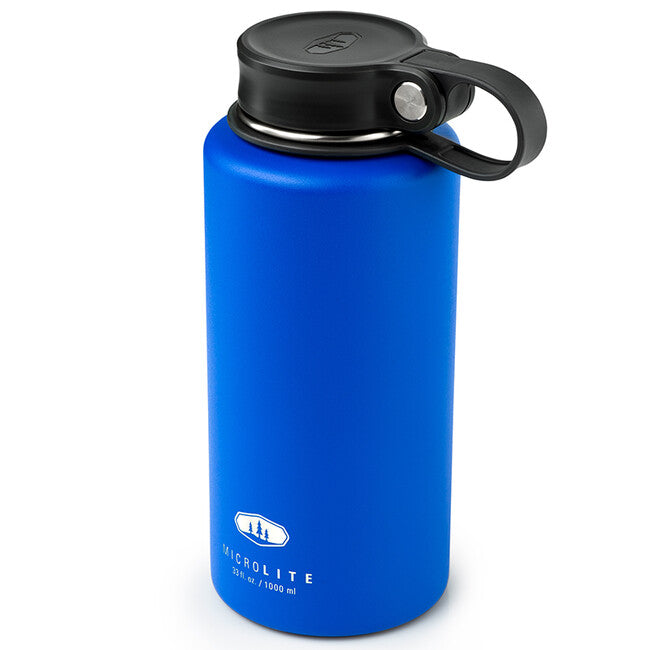 GSI Outdoors Microlite 1000 Twist Thermal Bottle 1L, Blue