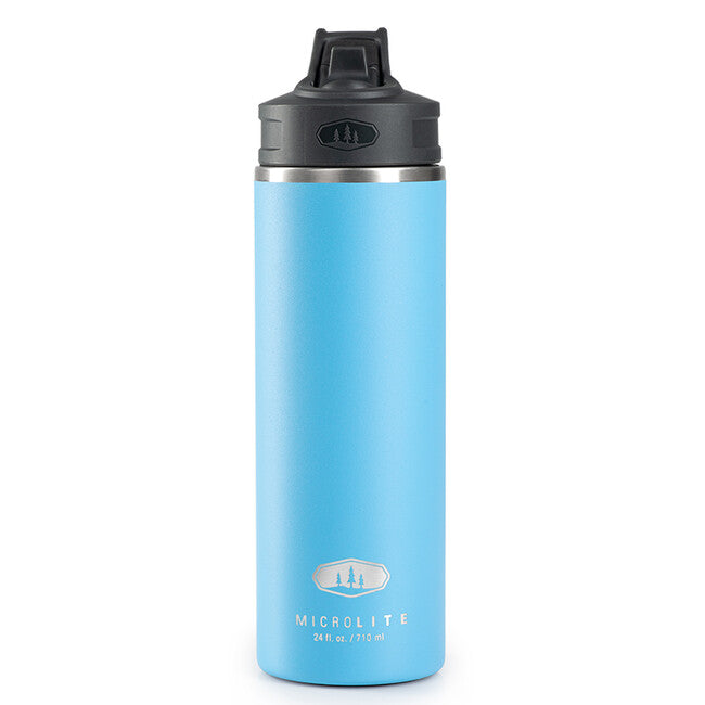 GSI Outdoors termo fľaša Microlite 710 Straw Top 710 ml, zafír