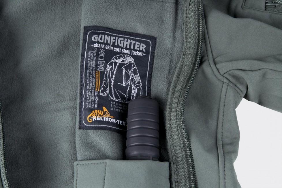 Helikon-Tex Gunfighter Water and Wind Resistant Jacket, Olive Green