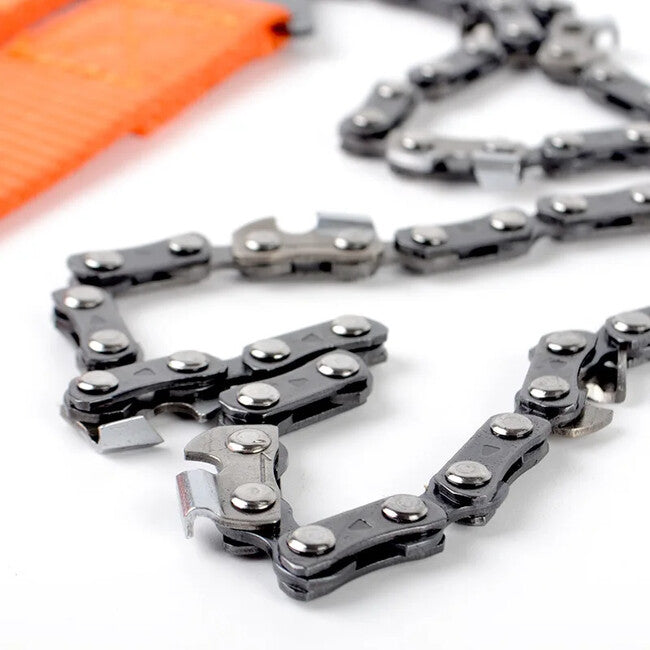 DRAGOWA Tactical Pocket Chain Saw Survival Billy Orange