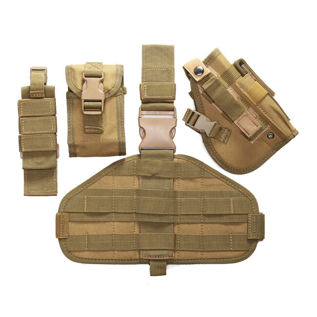 WARAGOD Krigsman Thigh Holster, Olive
