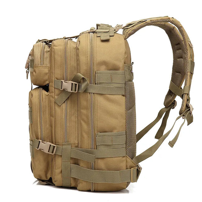 Dragowa Tactical Waterproof Tactical Backpack 45L, Khaki