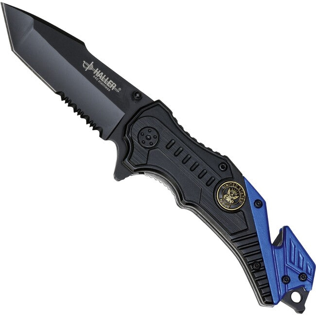 Haller Rescue Folding Knife, Black