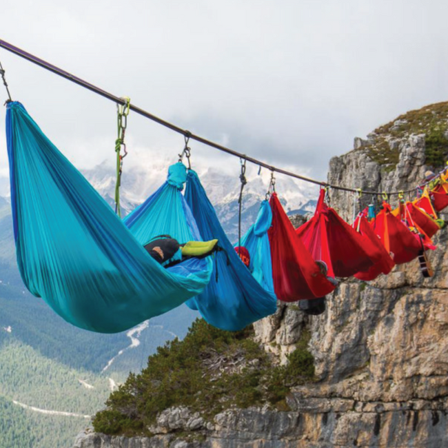 Ticket to the Moon Compact Hammock, Blue