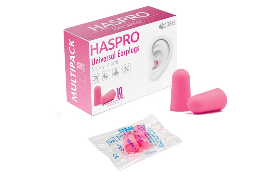 HASPRO MULTI10 Ear Plugs, Pink