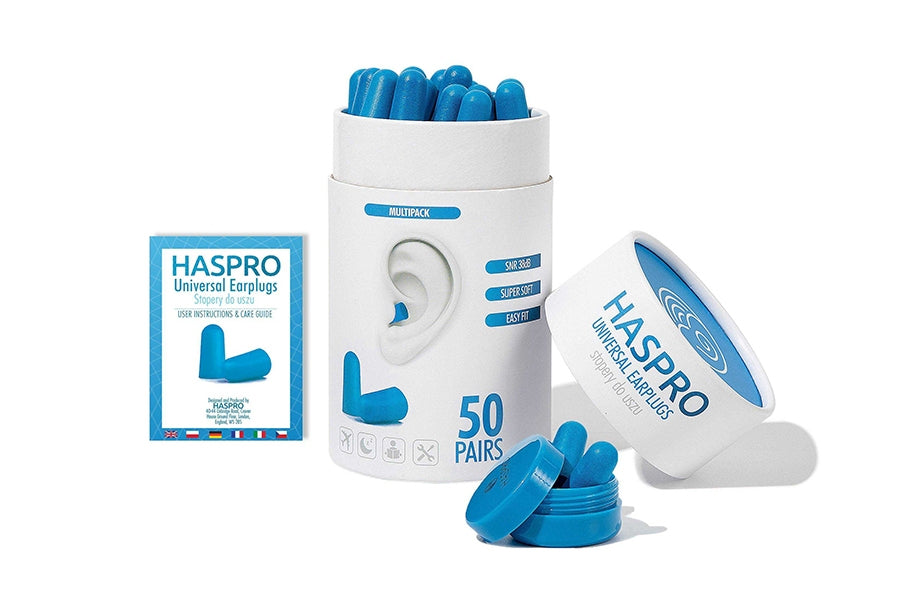 HASPRO TUBE50 Ear Plugs, Blue