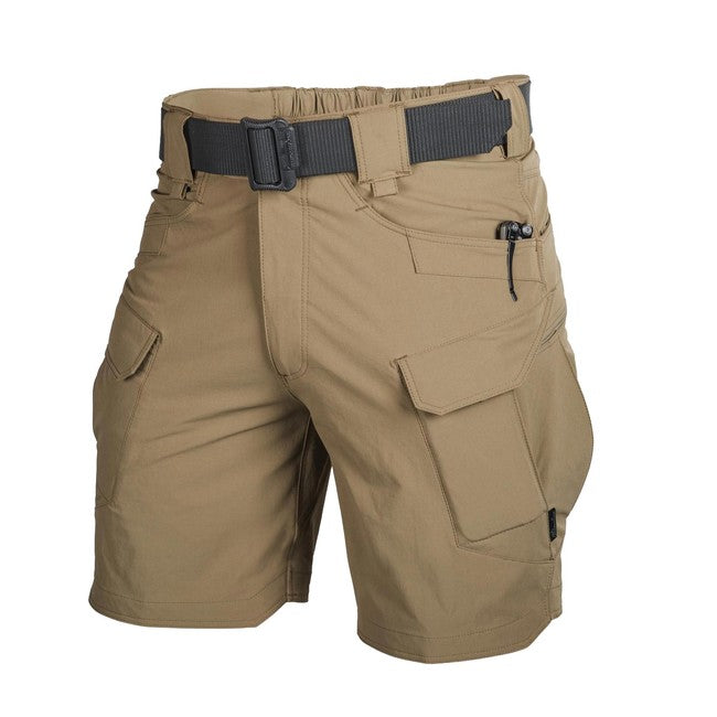 Helikon-Tex Outdoor Tactical Rip-Stop 8.5" Shorts Polycotton Mud Brown