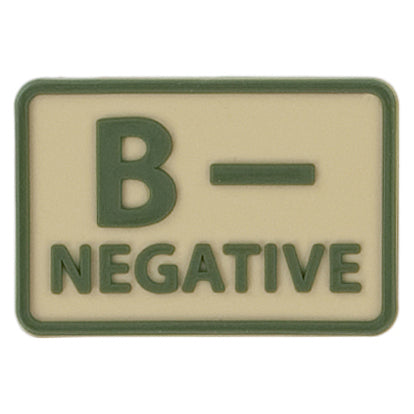 Helikon-Tex 3D PVC nášivka B- Negative, set 2ks khaki