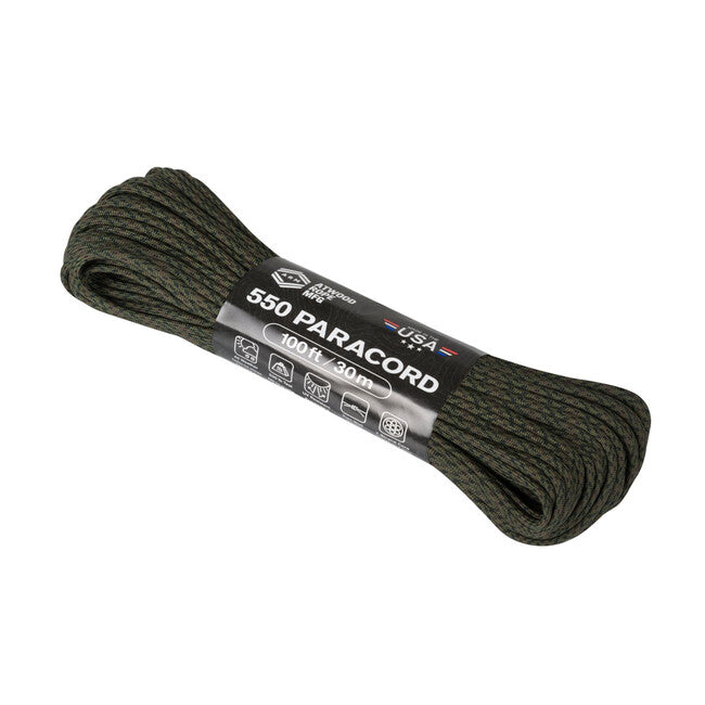 Helikon-Tex 550 Paracord Color Changing Pattern (100 feet) Covert