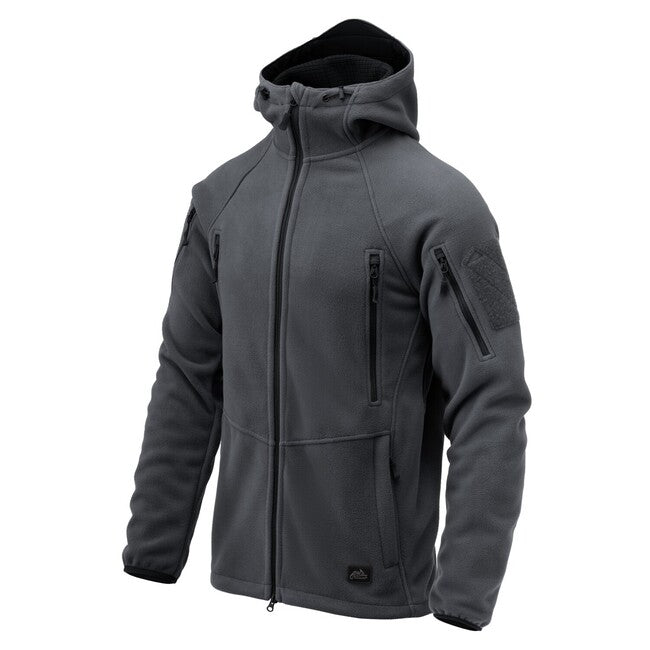 Helikon-Tex Patriot Mk 2 Hybrid Fleece Jacket, Shadow Grey/Black