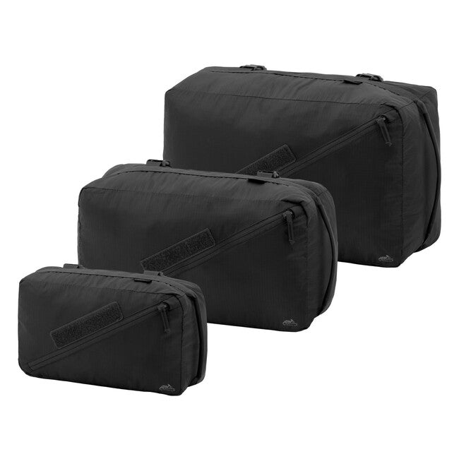 Helikon-Tex PAKCELL SET® Travel Organizer, Black Polyester Ripstop