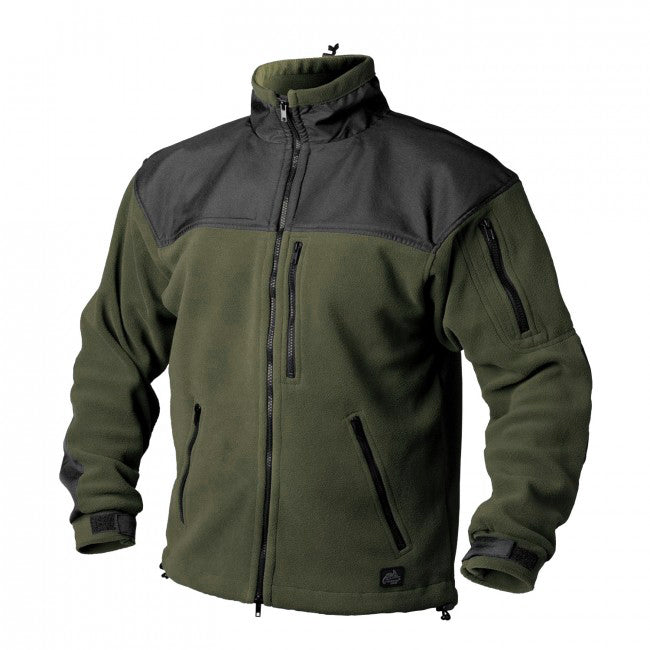 Helikon-Tex Classic Army Fleece Jacket Reinforced, Olive-Black