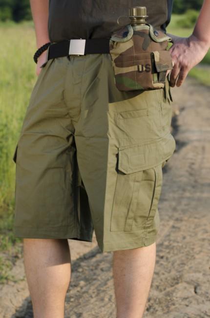 Helikon-Tex CPU Rip-Stop Shorts, Olive