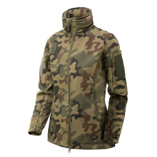 Helikon-Tex Dámska bunda GUNFIGHTER - PL Woodland