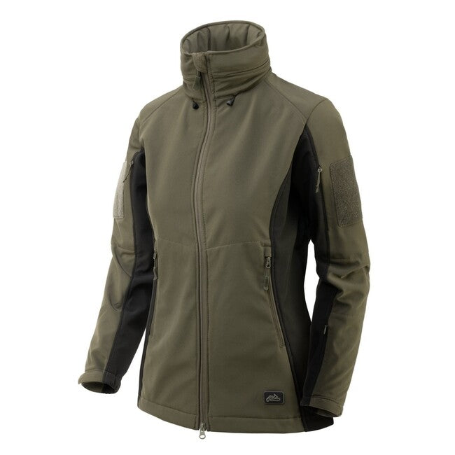 Helikon-Tex Women's GUNFIGHTER Jacket, Taiga Green/Black