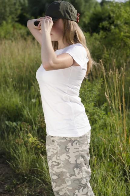 Helikon-Tex Women's Short Sleeve T-Shirt, White
