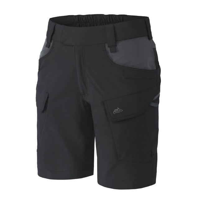 Helikon-Tex Women's OTP Shorts 8.5", Black / Shadow Grey