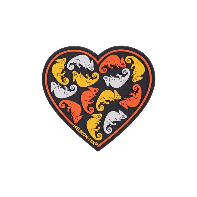 Helikon-Tex "Heart" nášivka - PVC - Black