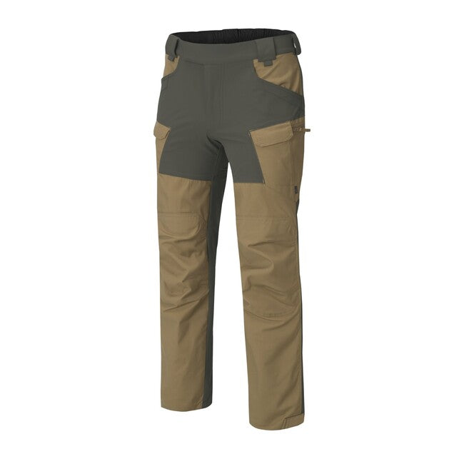 Helikon-Tex Hybrid Outback Pants, DuraCanvas, Coyote / Taiga Green