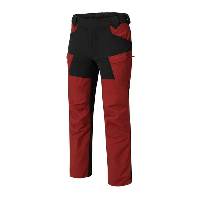 Helikon-Tex Hybrid Outback Pants, DuraCanvas, Crimson Sky/Black