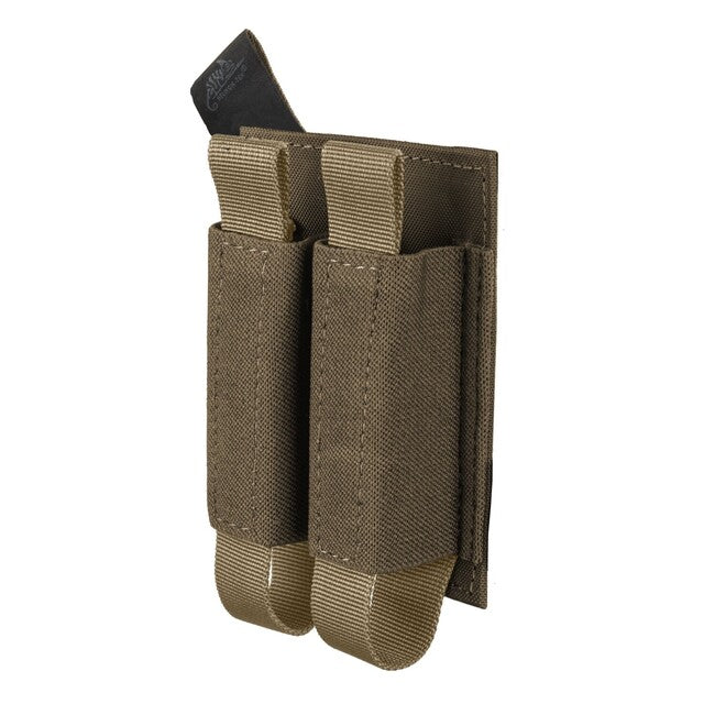 Helikon-Tex Insert Double Pistol Magazine Pouch, Polyester, Coyote
