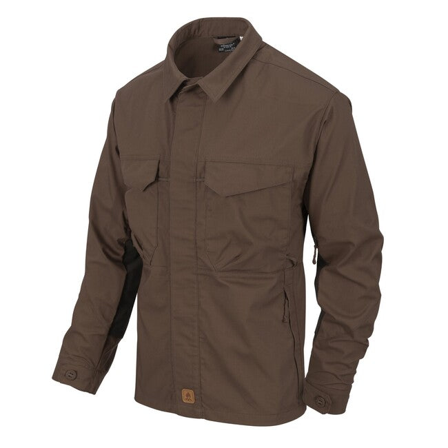 Helikon-Tex Woodsman Shirt, Earth Brown/Black