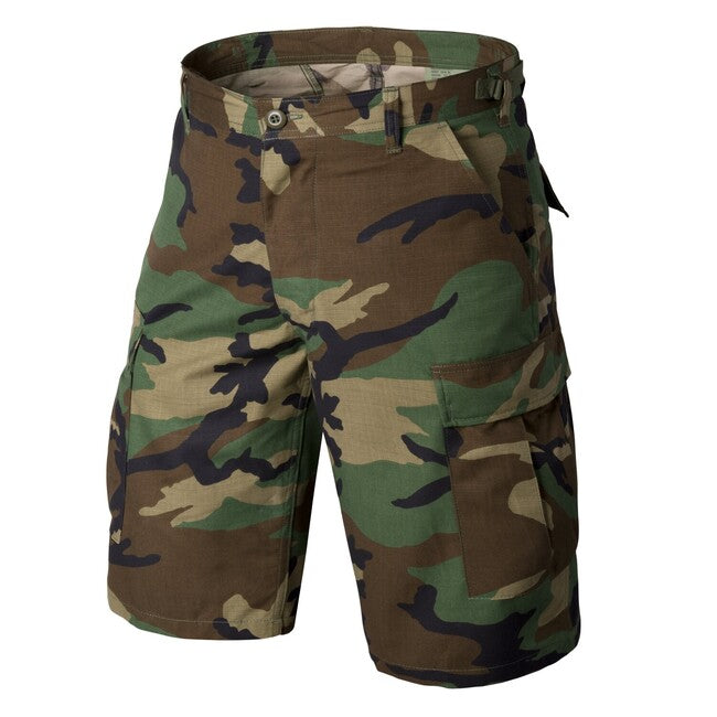 Helikon-Tex BDU Shorts, PolyCotton Ripstop, US Woodland