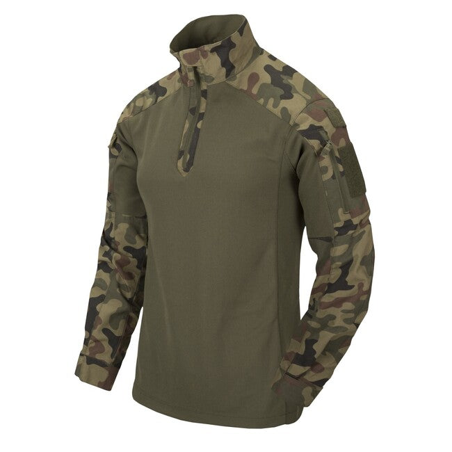 Helikon-Tex MCDU Combat T-Shirt, NyCo Ripstop, PL Woodland