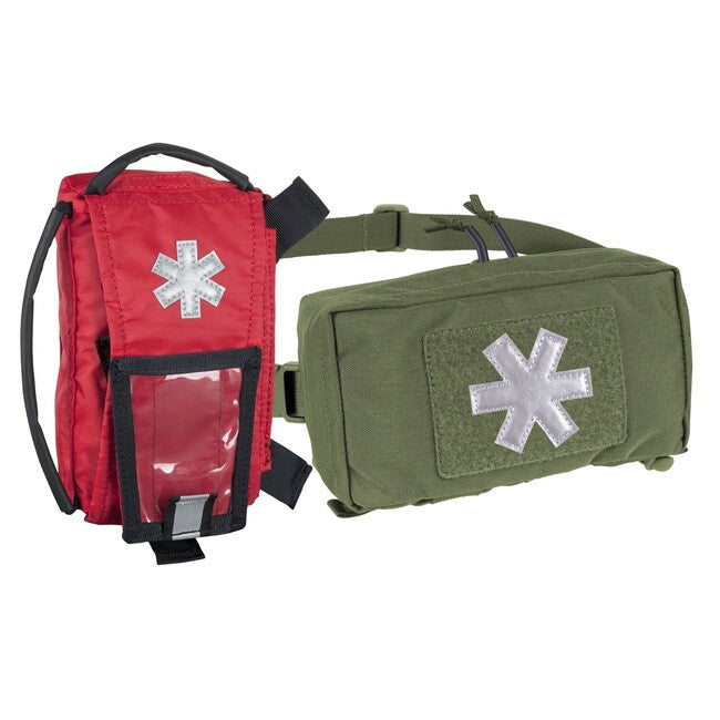 Helikon-Tex Modular Individual First Aid Kit Pouch, Cordura, Olive Green