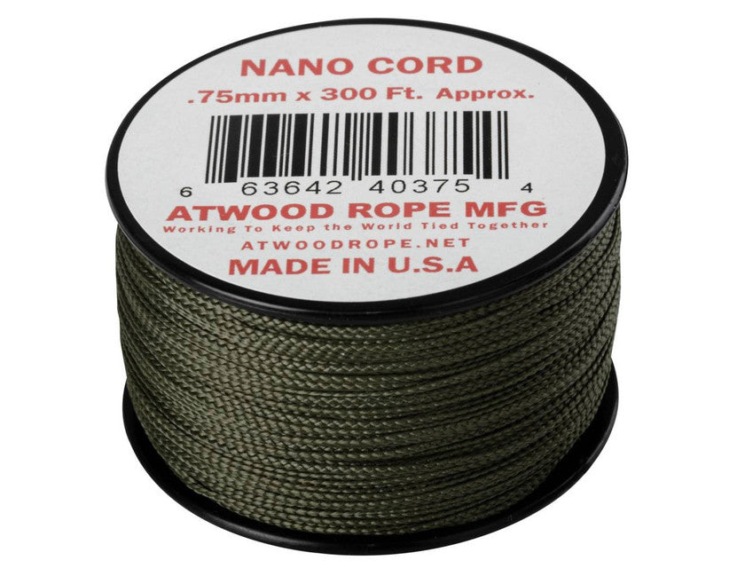 Helikon-Tex Nano Cord 300FT Paracord, 91 meters, Olive Drab