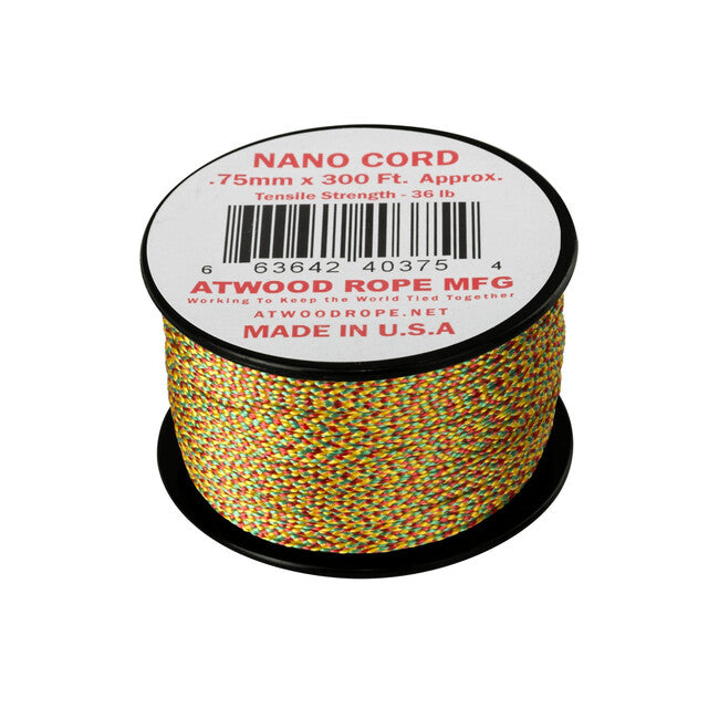Helikon-Tex Nano Carabiner Cord (300 feet) - Jamaican Me Crazy