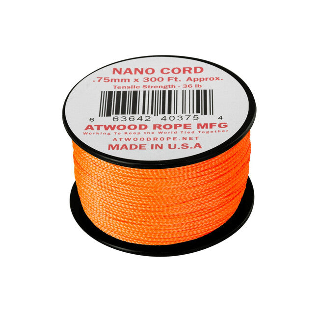 Helikon-Tex Nano Paracord (300 feet), Neon Orange