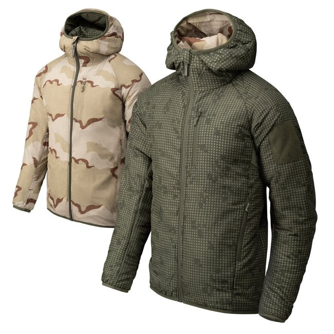 Helikon-Tex Wolfhound Reversible Jacket Windpack, Desert Night Camo/US Desert