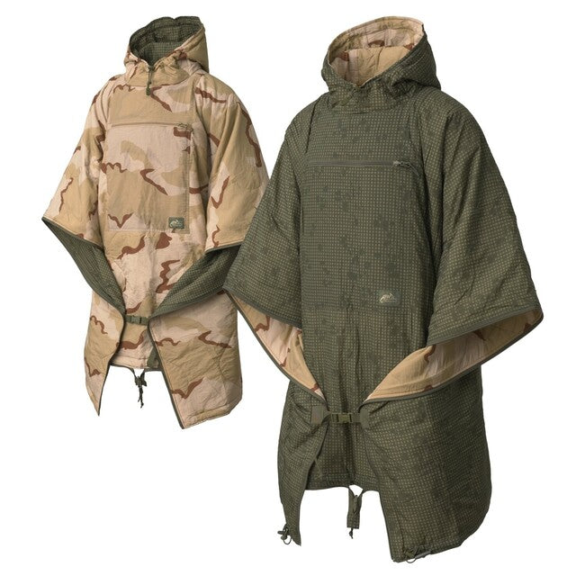 Helikon-Tex SWAGMAN ROLL Reversible Poncho, Desert Night Camo / US Desert