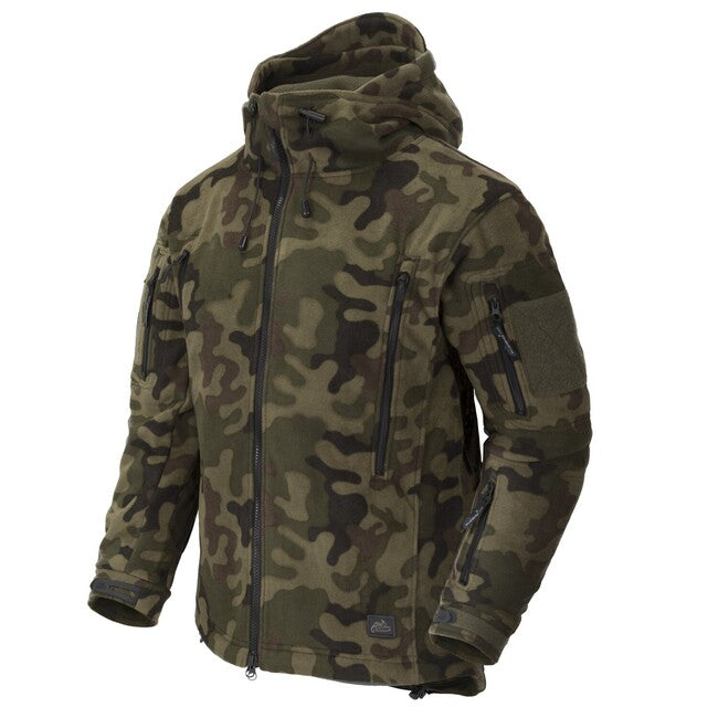 Helikon-Tex Patriot Hoodie Double Fleece PL Woodland