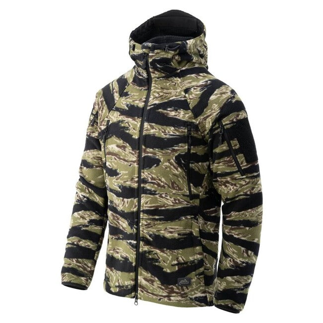 Helikon-Tex Patriot Mk 2 Hybrid Fleece Hoodie, Tiger Stripe