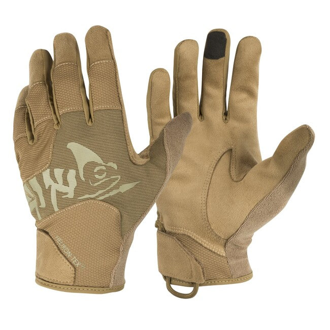 Helikon-Tex All Round Tactical Gloves, Coyote/Adaptive Green