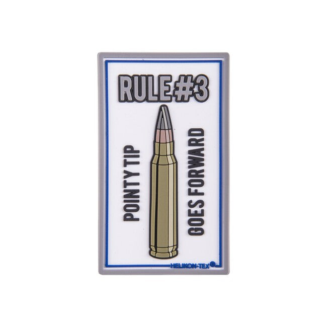 Helikon-Tex "Rule#3" nášivka - PVC - White