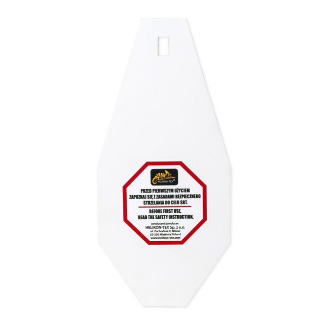 Helikon-Tex SRT Mini ALPHA Target, Steel, White