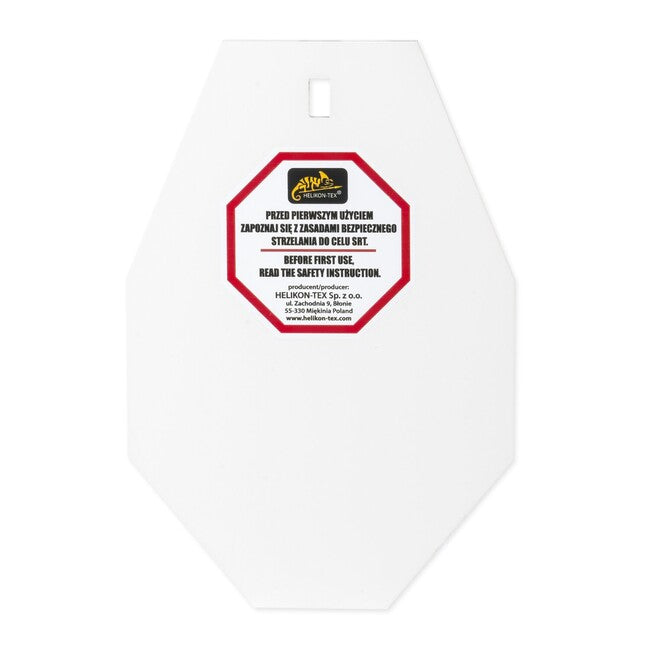 Helikon-Tex SRT Small ALPHA Target, Steel, White