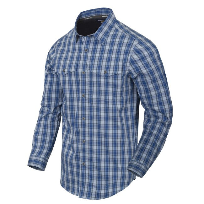 Helikon-Tex Taktická košeľa na skryté nosenie - Ozark Blue Plaid