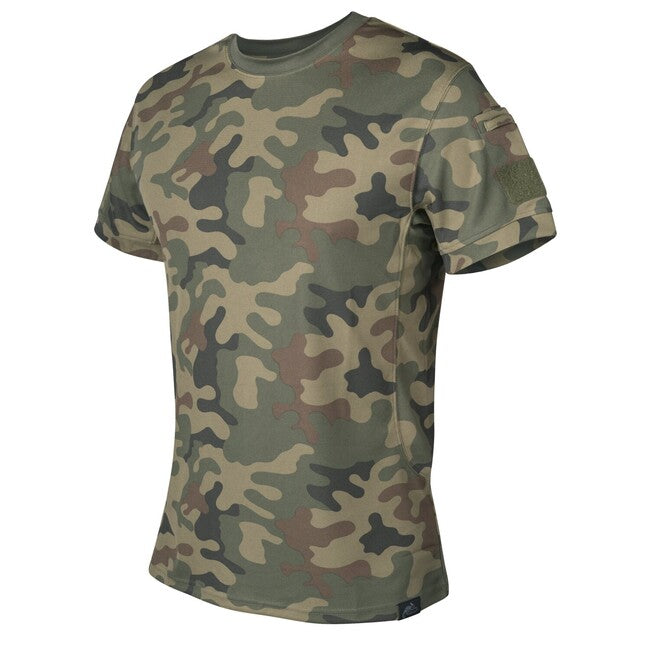 Helikon-Tex TopCool Tactical T-Shirt, PL Woodland