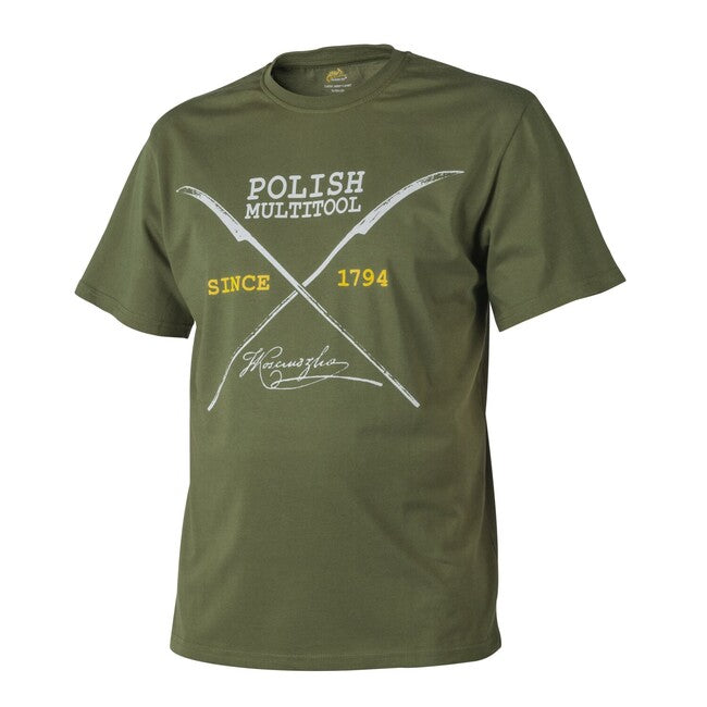 Helikon-Tex Polish Multitool Cotton U.S. Green T-Shirt