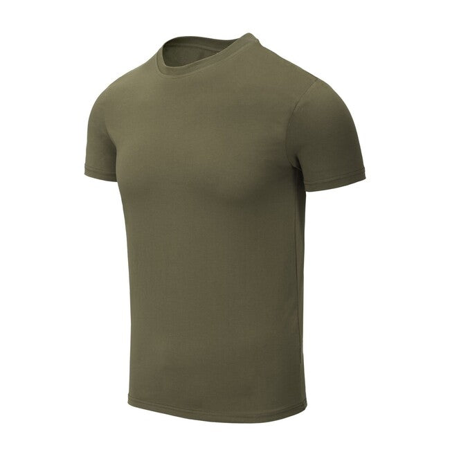 Helikon-Tex Tričko SLIM z organickej bavlny - olivovo zelené