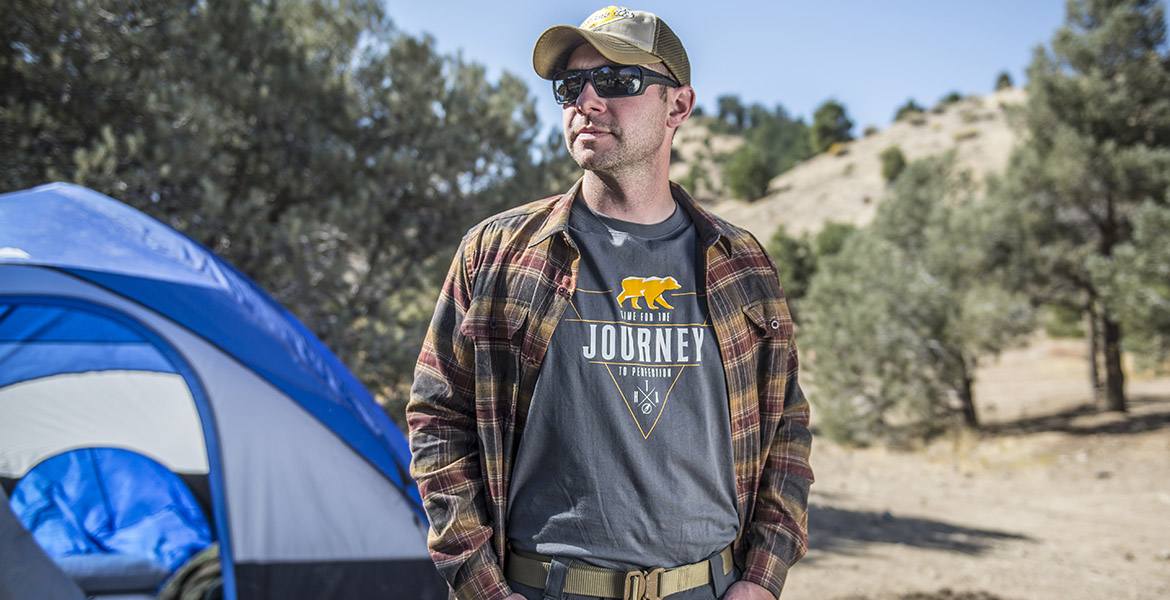 Helikon-Tex Journey To Perfection T-Shirt, Shadow Grey