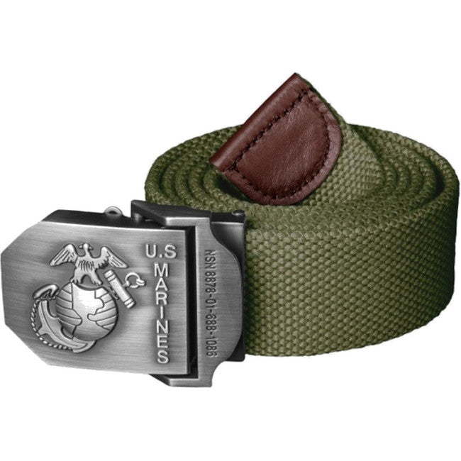 Helikon-Tex USMC Belt with Metal Buckle, Olive, 4cm