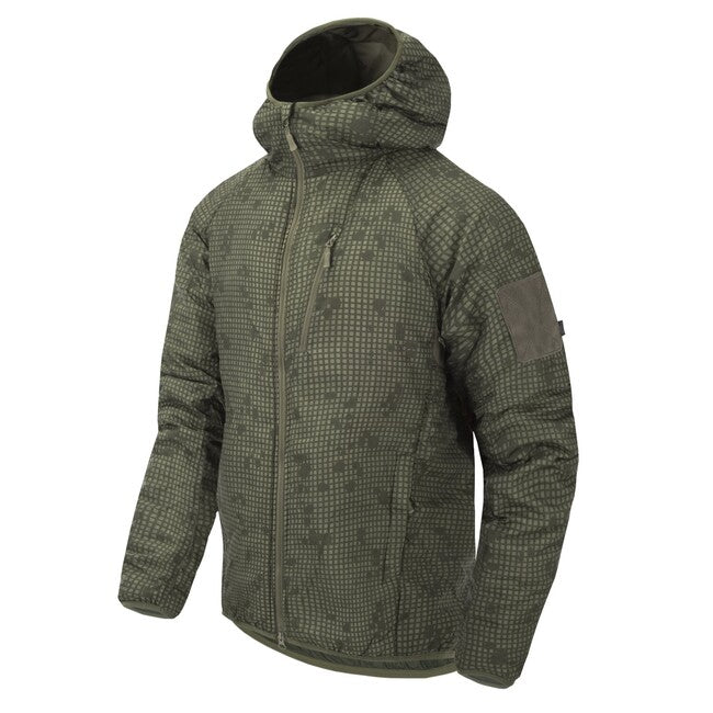 Helikon-Tex WOLFHOUND Bunda s kapucňou- Climashield Apex - Desert Night Camo